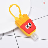 Fruit Mini Hand Sanitizer Holder Travel Portable Safe Gel Holder Hangable Liquid Soap Dispenser Containers