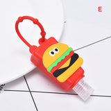 Fruit Mini Hand Sanitizer Holder Travel Portable Safe Gel Holder Hangable Liquid Soap Dispenser Containers