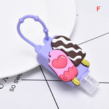 Fruit Mini Hand Sanitizer Holder Travel Portable Safe Gel Holder Hangable Liquid Soap Dispenser Containers