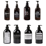 Shampoo Bottle Bathroom Dispenser Liquid Shower Gel Shampoo Press Bottle soap Refillable Bottle