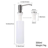 400ml Infrared Hand Washing Automatic Soap Liquid Dispenser for Kitchen Bathroom for Kitchen Bathroom Accessories Set