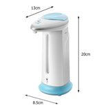 400ml Infrared Hand Washing Automatic Soap Liquid Dispenser for Kitchen Bathroom for Kitchen Bathroom Accessories Set